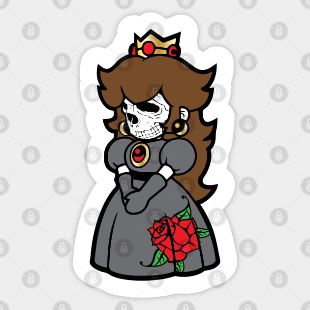 Princess Muerte Sticker by digifab